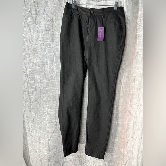 Lascana Faux Leather Skinny
Pants Mid Rise Womens 8 - Picture 1 of 6